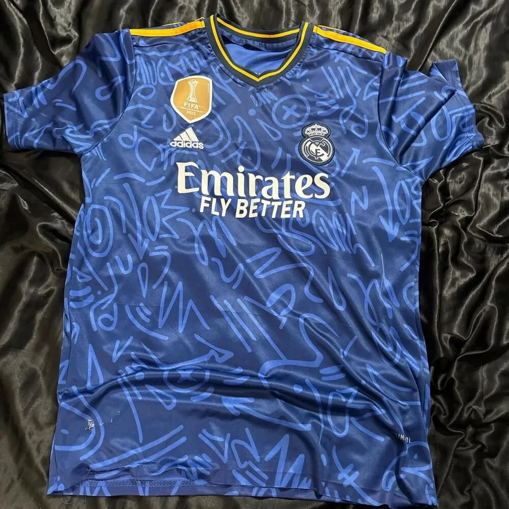 Adidas Real Madrid 2022/23 Karim Benzema #9 Away Jersey